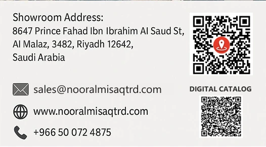 Noor Al-Misaq Trading showroom address, email, website and phone number